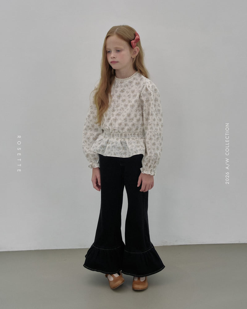 Rosette - Korean Children Fashion - #kidsstore - Raina Frill Pants - 9
