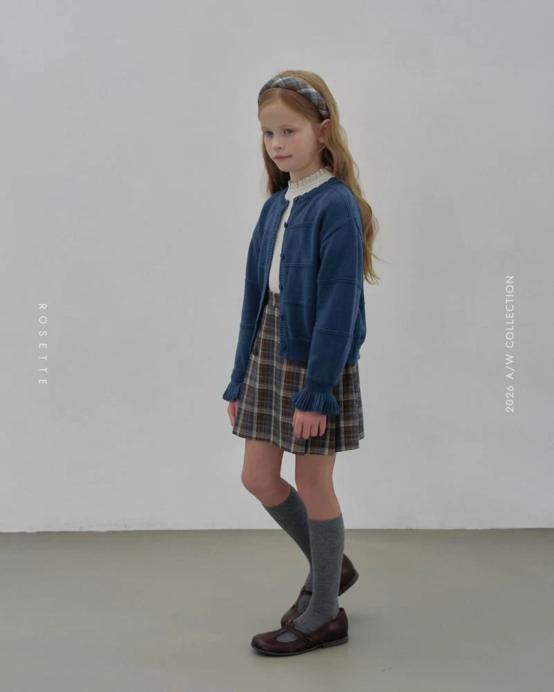 Rosette - Korean Children Fashion - #kidzfashiontrend - Dewl Skirt - 11