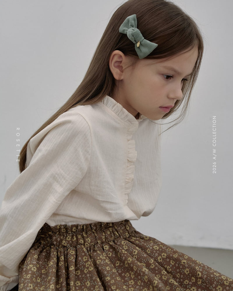Rosette - Korean Children Fashion - #kidzfashiontrend - Rolling Hairpin Set - 6