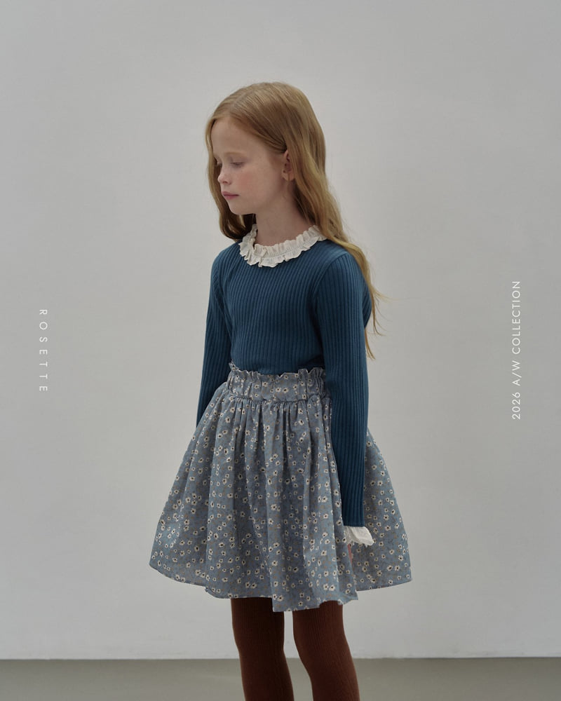 Rosette - Korean Children Fashion - #kidzfashiontrend - Puella Skirt - 8