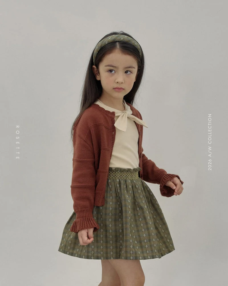 Rosette - Korean Children Fashion - #kidzfashiontrend - Maple Skirt - 3