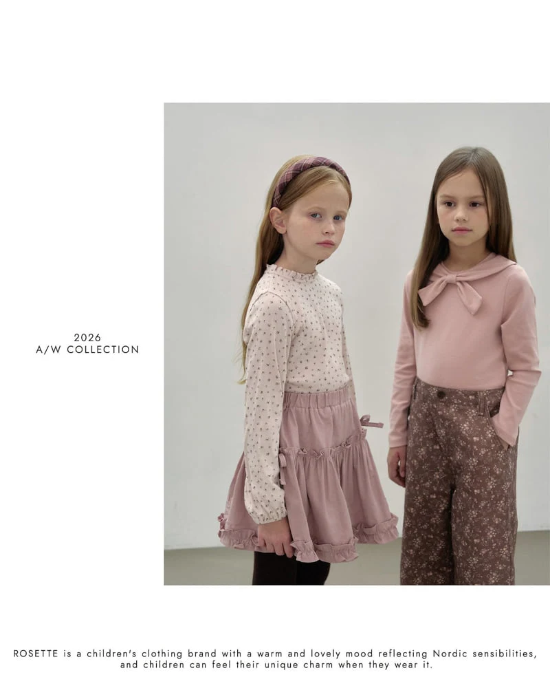 Rosette - Korean Children Fashion - #kidzfashiontrend - Yogurt Skirt