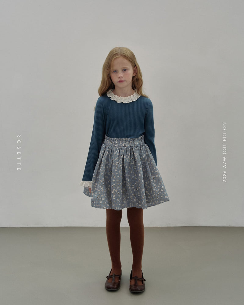 Rosette - Korean Children Fashion - #littlefashionista - Puella Skirt - 10