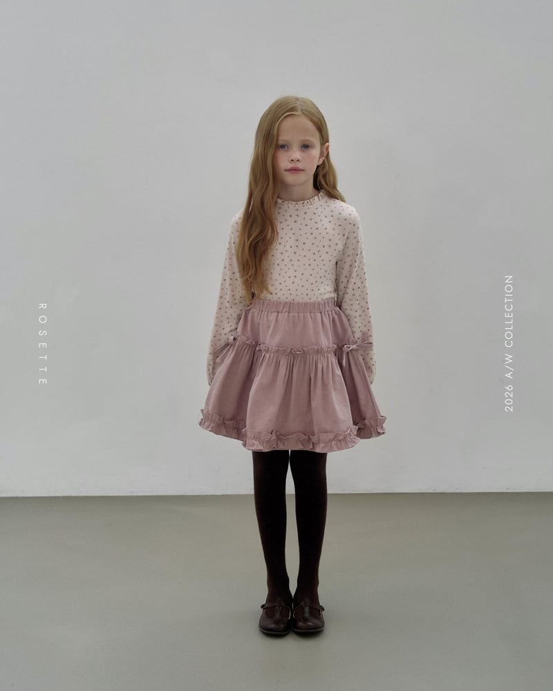 Rosette - Korean Children Fashion - #littlefashionista - Yogurt Skirt - 3