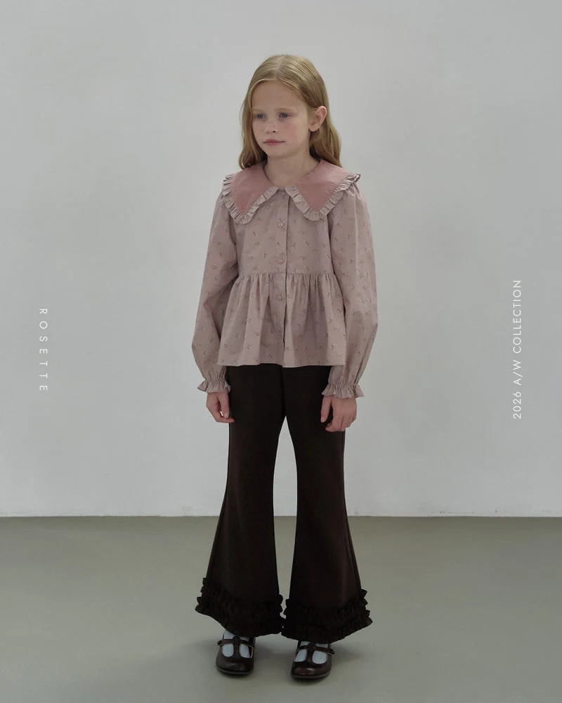 Rosette - Korean Children Fashion - #magicofchildhood - Floral Blouse - 7