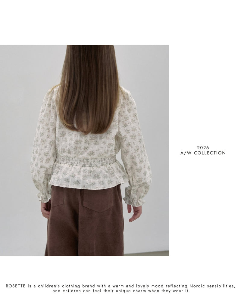 Rosette - Korean Children Fashion - #magicofchildhood - La Mer Blouse - 10