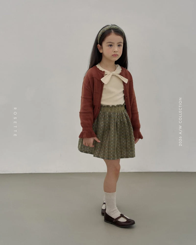 Rosette - Korean Children Fashion - #magicofchildhood - Maple Skirt - 6