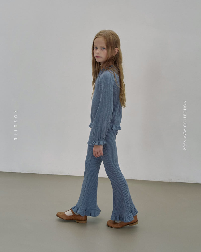 Rosette - Korean Children Fashion - #magicofchildhood - Belly Top & Bottom Set - 5