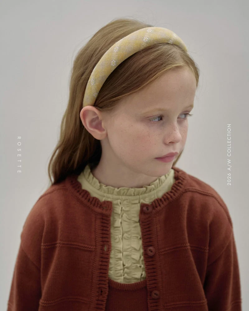 Rosette - Korean Children Fashion - #minifashionista - Maple Hairband