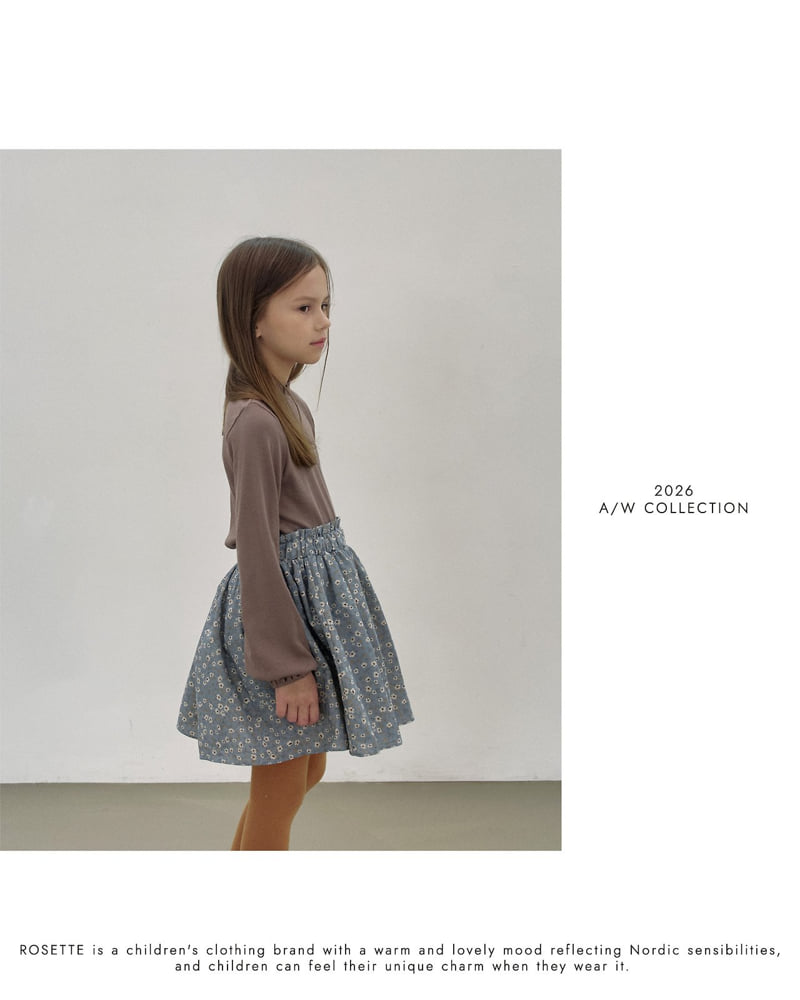 Rosette - Korean Children Fashion - #minifashionista - Puella Skirt - 12