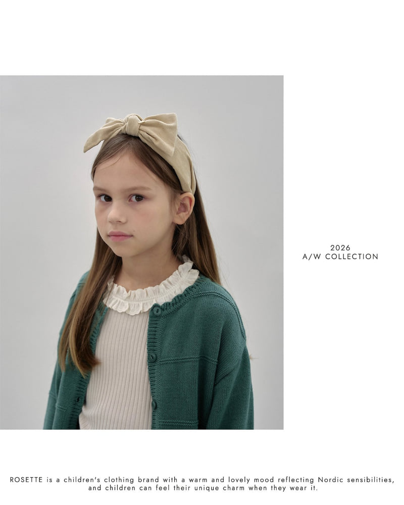 Rosette - Korean Children Fashion - #minifashionista - Rolling Hairband - 8