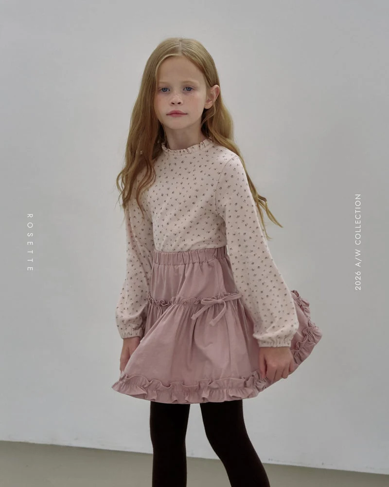 Rosette - Korean Children Fashion - #minifashionista - Yogurt Skirt - 5