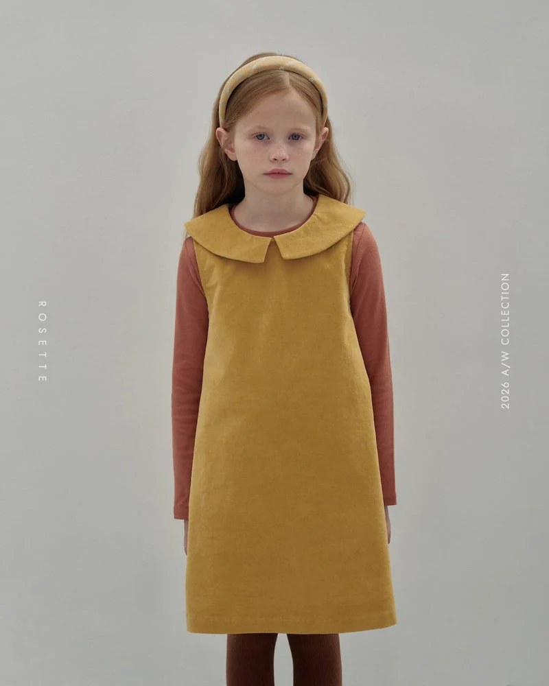 Rosette - Korean Children Fashion - #stylishchildhood - Hepburn Dress - 7