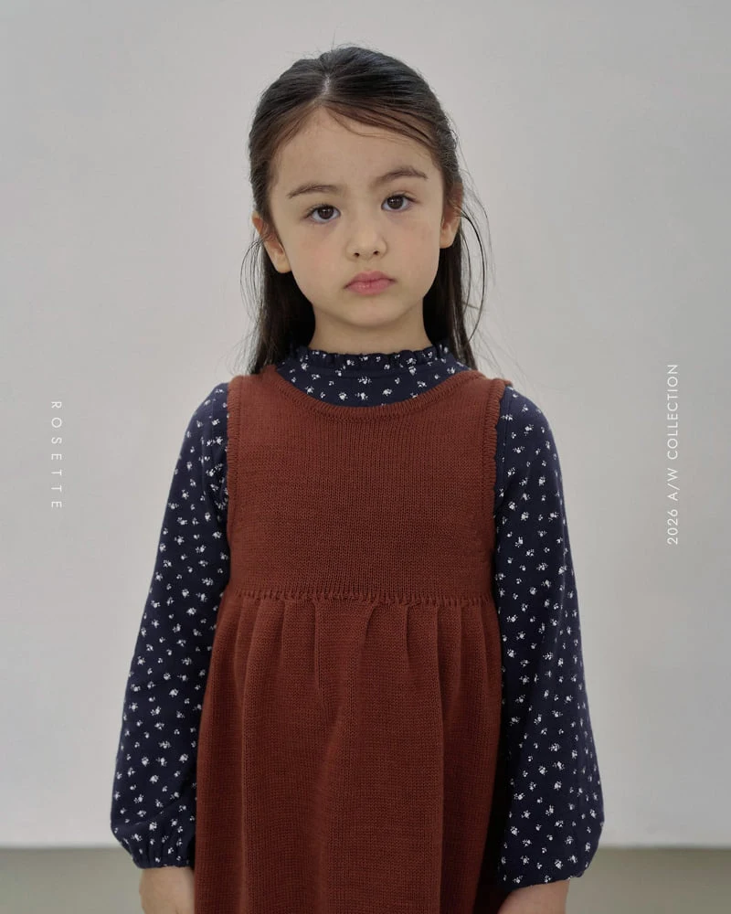 Rosette - Korean Children Fashion - #stylishchildhood - Kate Knit Dress - 6