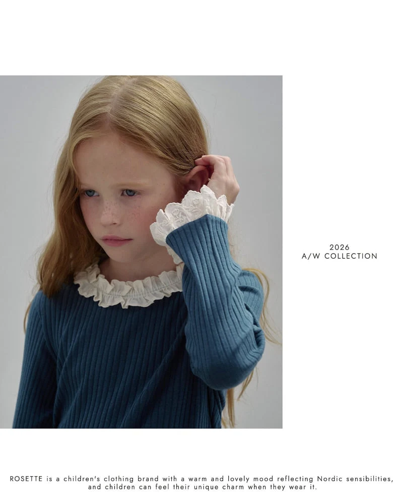 Rosette - Korean Children Fashion - #stylishchildhood - Dora Lace Tee