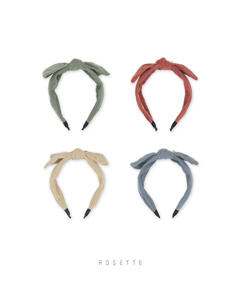 Rosette - Korean Children Fashion - #stylishchildhood - Rolling Hairband - 12