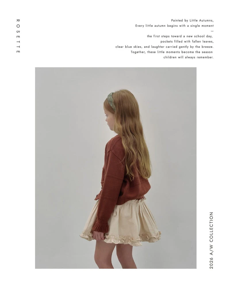 Rosette - Korean Children Fashion - #stylishchildhood - Yogurt Skirt - 9