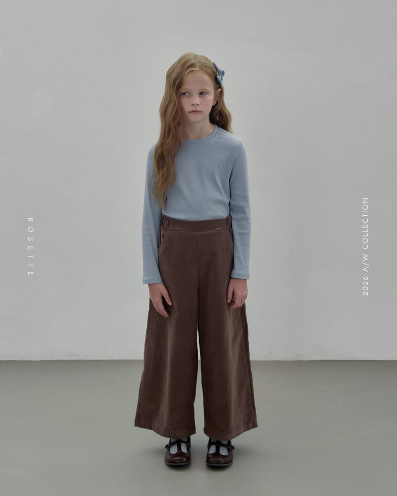 Rosette - Korean Children Fashion - #todddlerfashion - More Pants (Brown) - 5