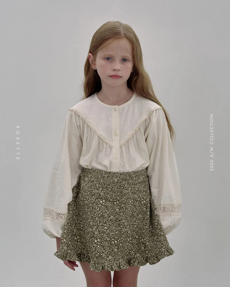 Rosette - Korean Children Fashion - #prettylittlegirls - Evelyn Blouse - 4