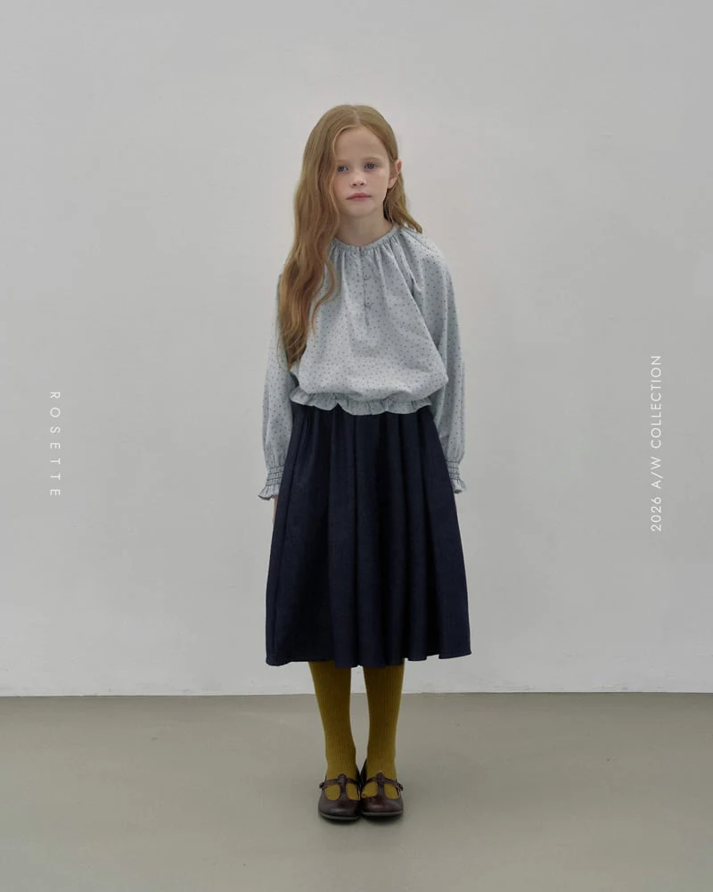 Rosette - Korean Children Fashion - #todddlerfashion - I Blouse - 4