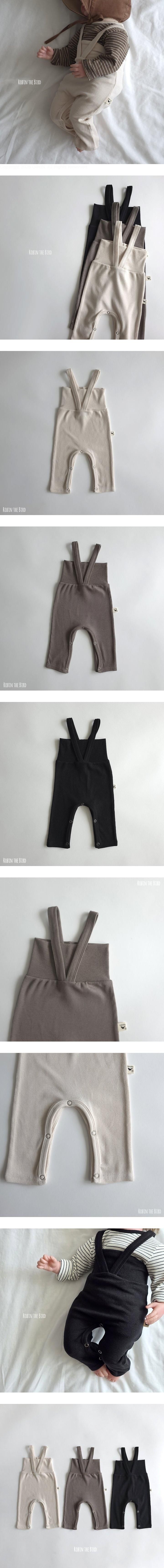 Modal Overalls Leggings by Saerobin for Baby - view 1