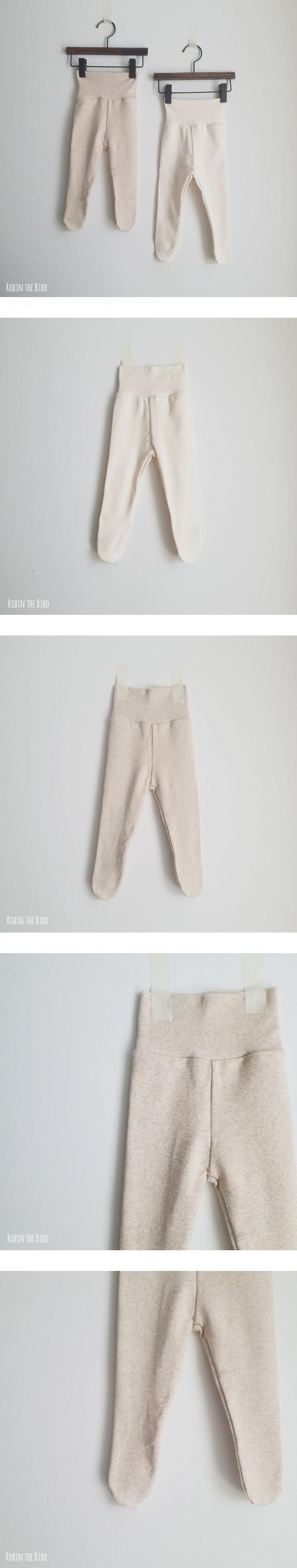 Footed High Waist Leggings by Saerobin for Baby - view 1