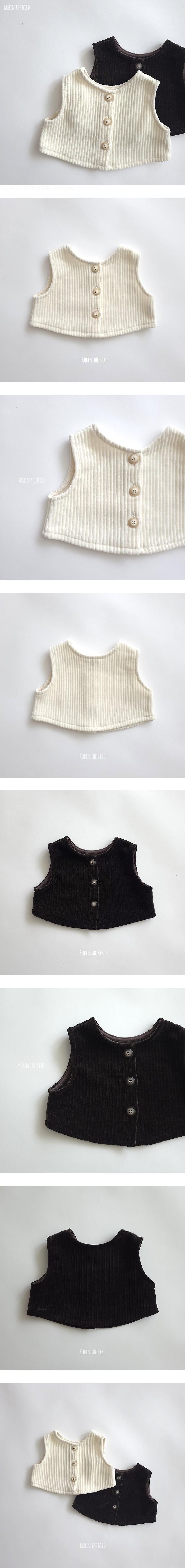 Minimal Reversible Vest by Saerobin for Baby - view 1