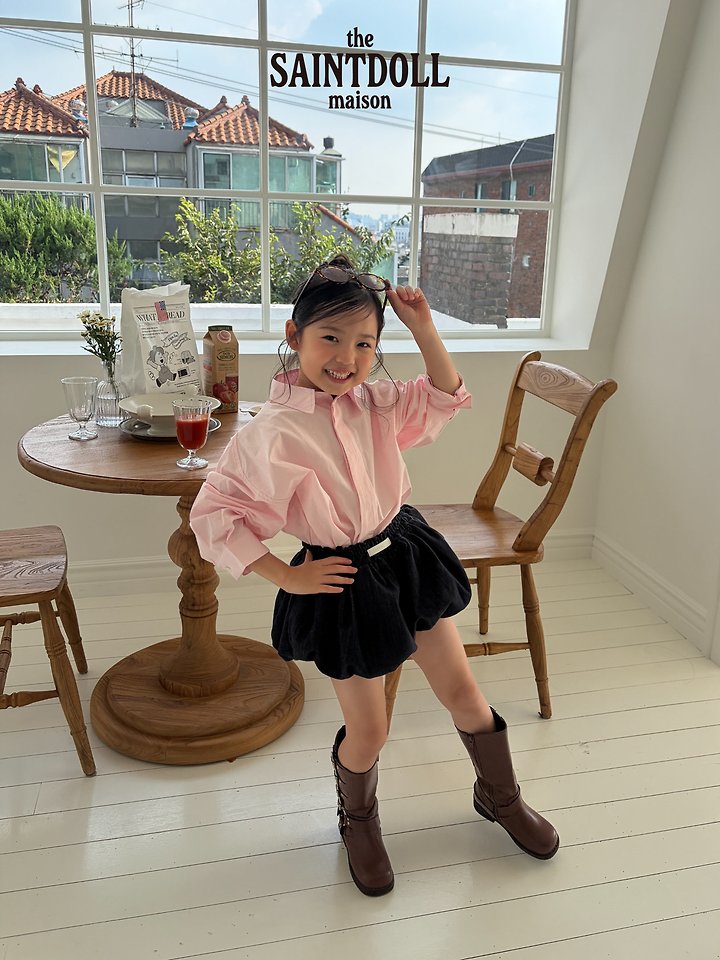 Saint Doll - Korean Children Fashion - #Kfashion4kids - Denim Balloon Shorts - 12