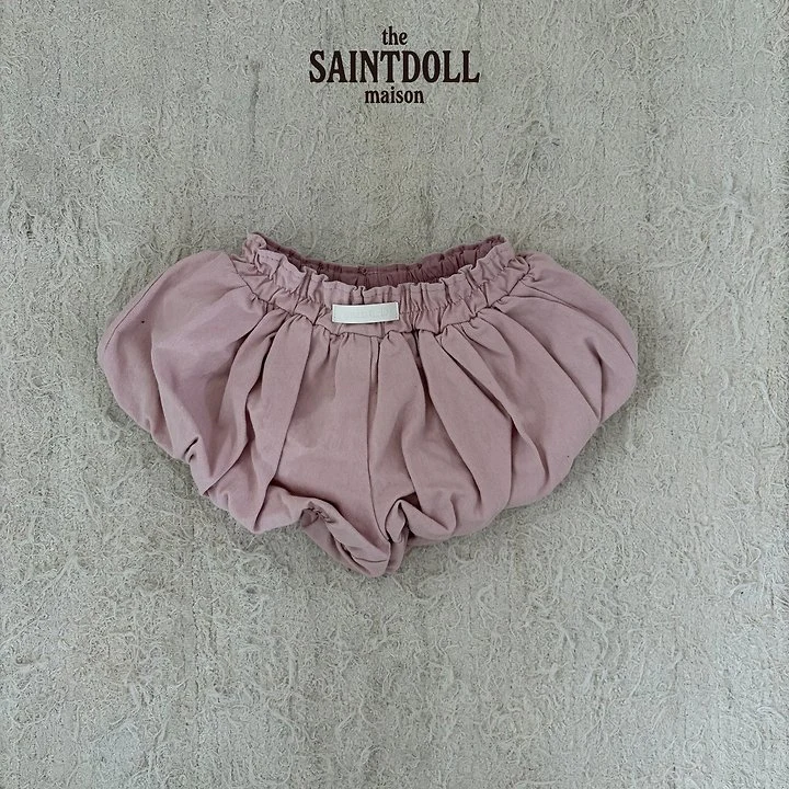 Saint Doll - Korean Children Fashion - #childofig - Denim Balloon Shorts - 4