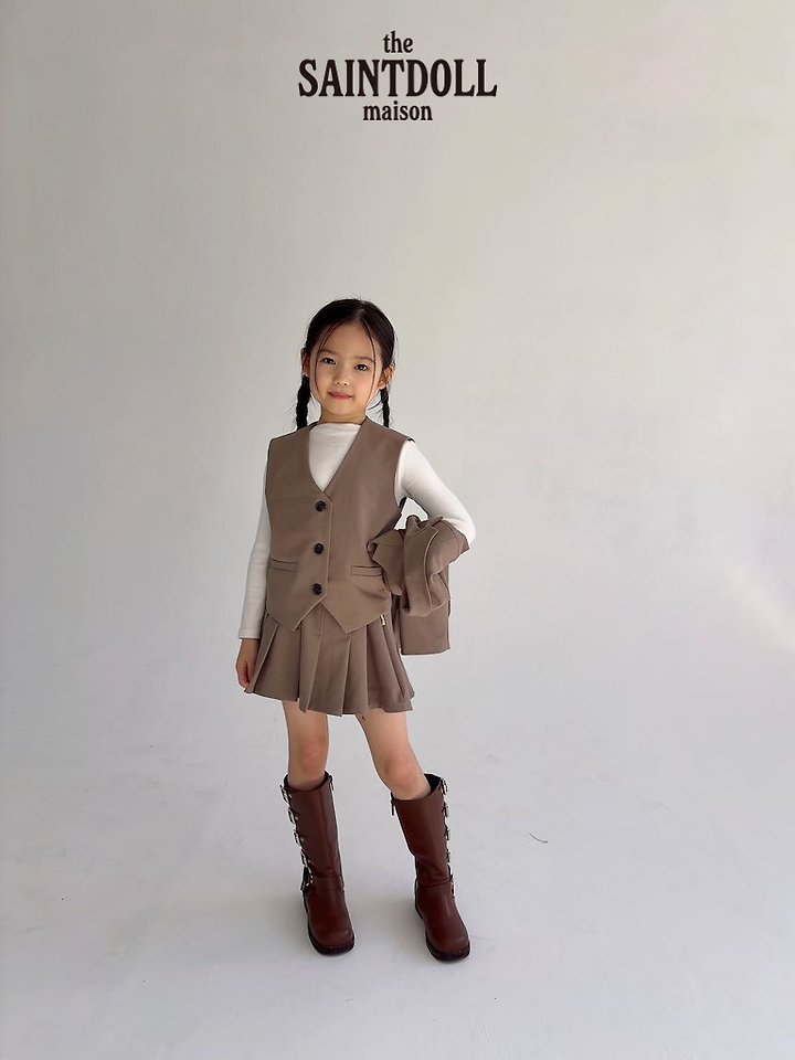 Saint Doll - Korean Children Fashion - #childofig - Serene Vest - 12