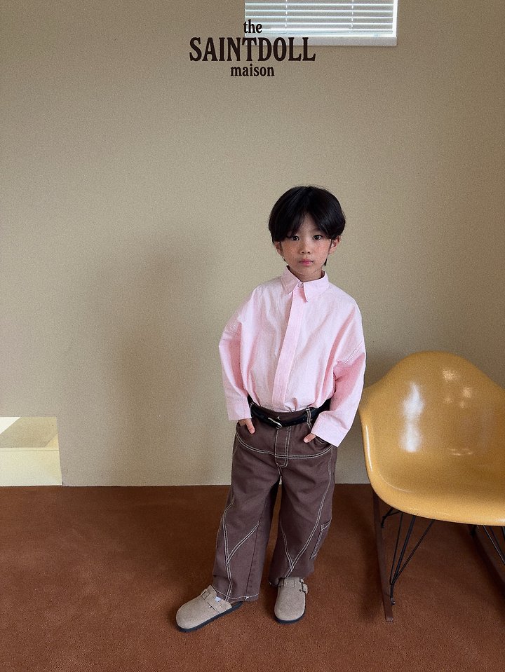 Saint Doll - Korean Children Fashion - #childofig - Curved Pants - 8