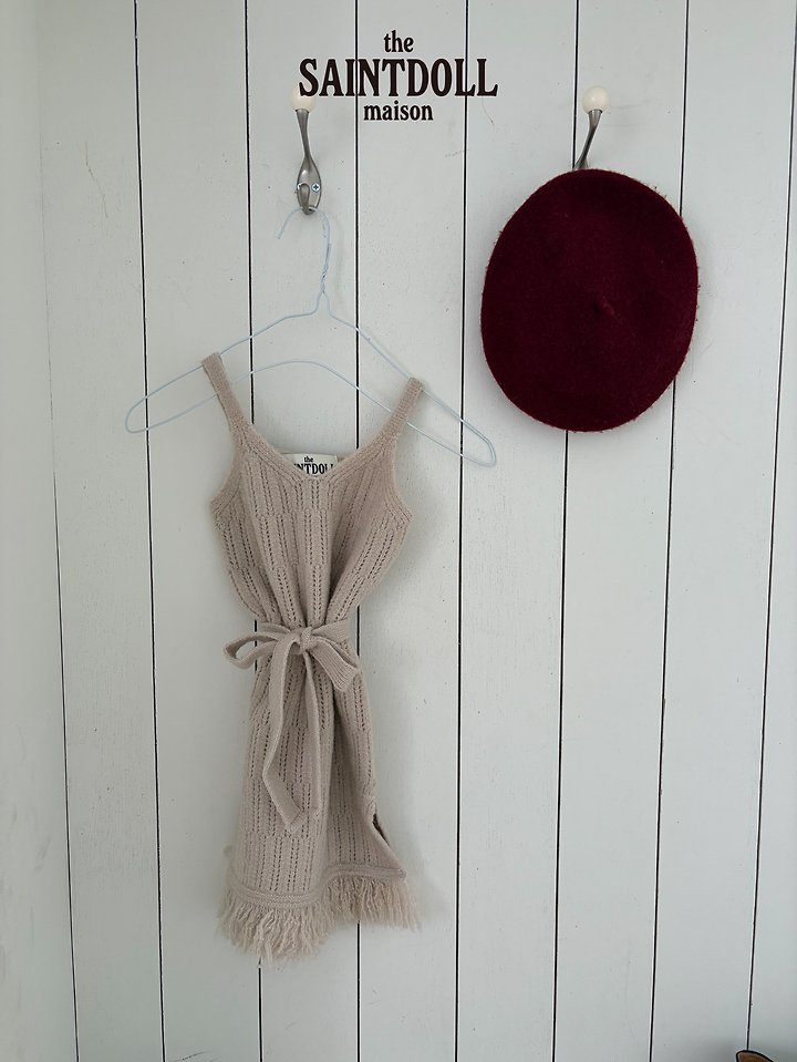 Saint Doll - Korean Children Fashion - #prettylittlegirls - Tassel Long Dress - 4