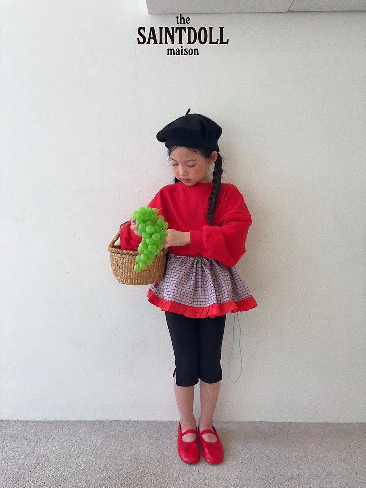 Saint Doll - Korean Children Fashion - #childofig - Check Chip Frill Skirt - 11