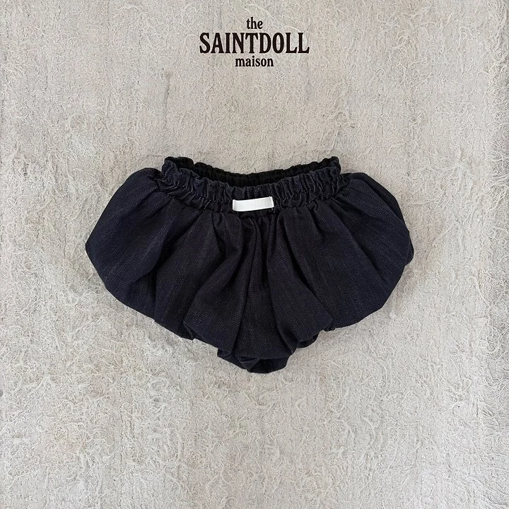 Saint Doll - Korean Children Fashion - #childrensboutique - Denim Balloon Shorts - 5