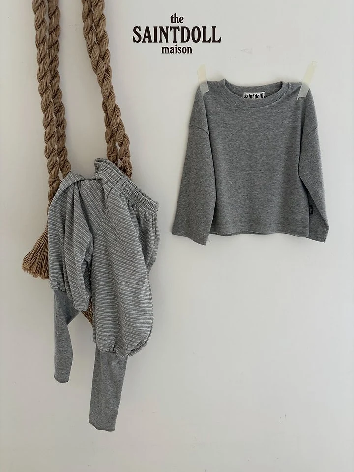 Saint Doll - Korean Children Fashion - #childofig - Soft Loose Tee - 4