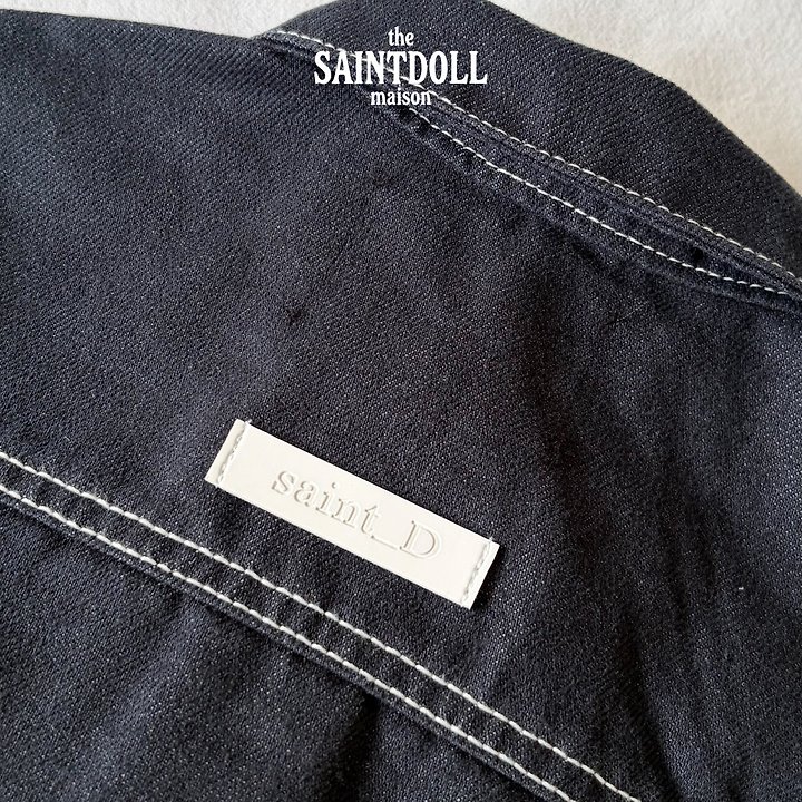 Saint Doll - Korean Children Fashion - #designkidswear - Bote Denim Jacket - 5