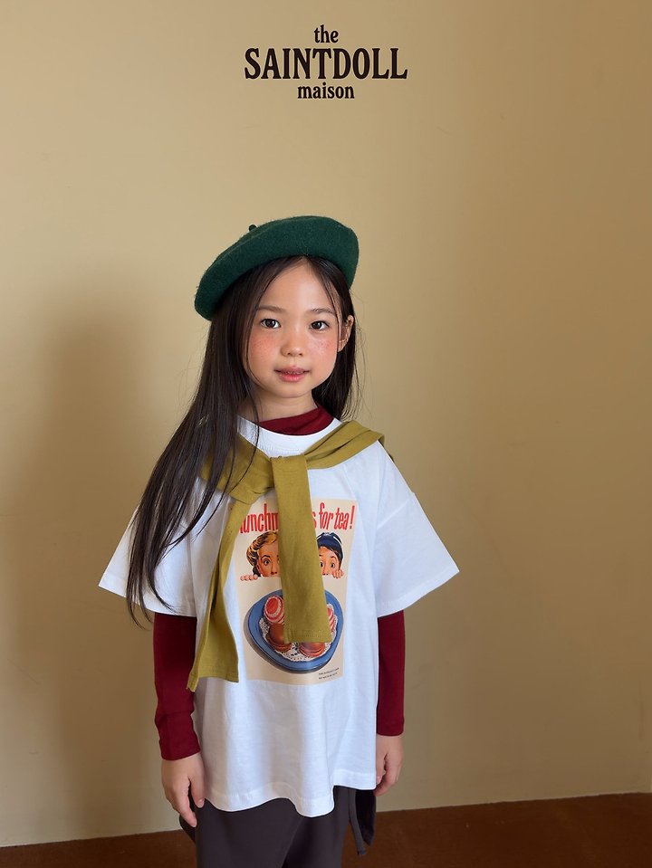 Saint Doll - Korean Children Fashion - #discoveringself - Chocolate Short Sleeve Tee - 12