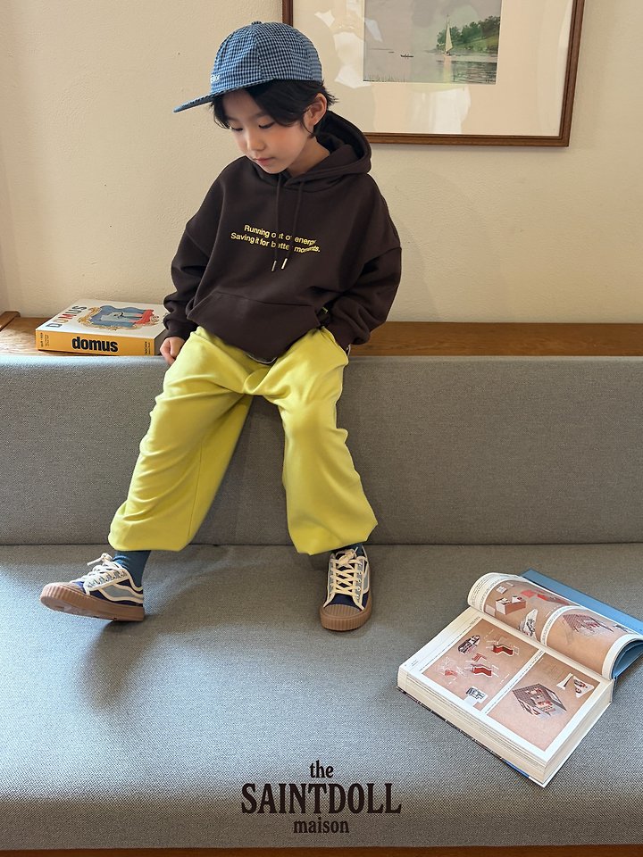 Saint Doll - Korean Children Fashion - #fashionkids - Running Hooded Sweatshirt - 12