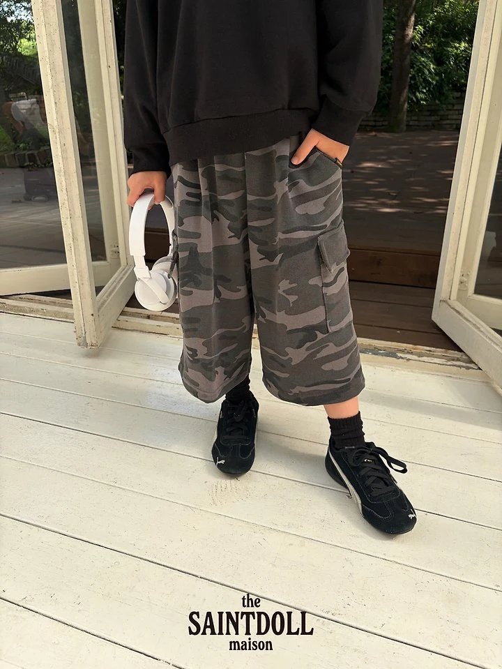 Saint Doll - Korean Children Fashion - #kidsshorts - Military Cargo Pants - 11