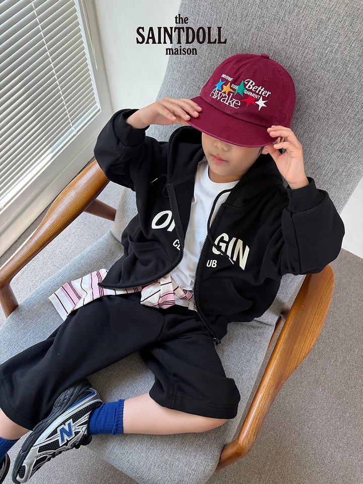 Saint Doll - Korean Children Fashion - #kidsshorts - Autumn Hooded Zip-Up - 7