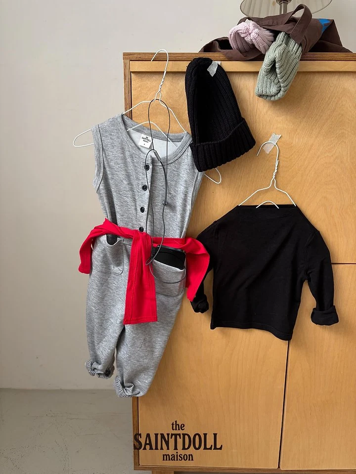Saint Doll - Korean Children Fashion - #kidsshorts - KK Overalls - 4