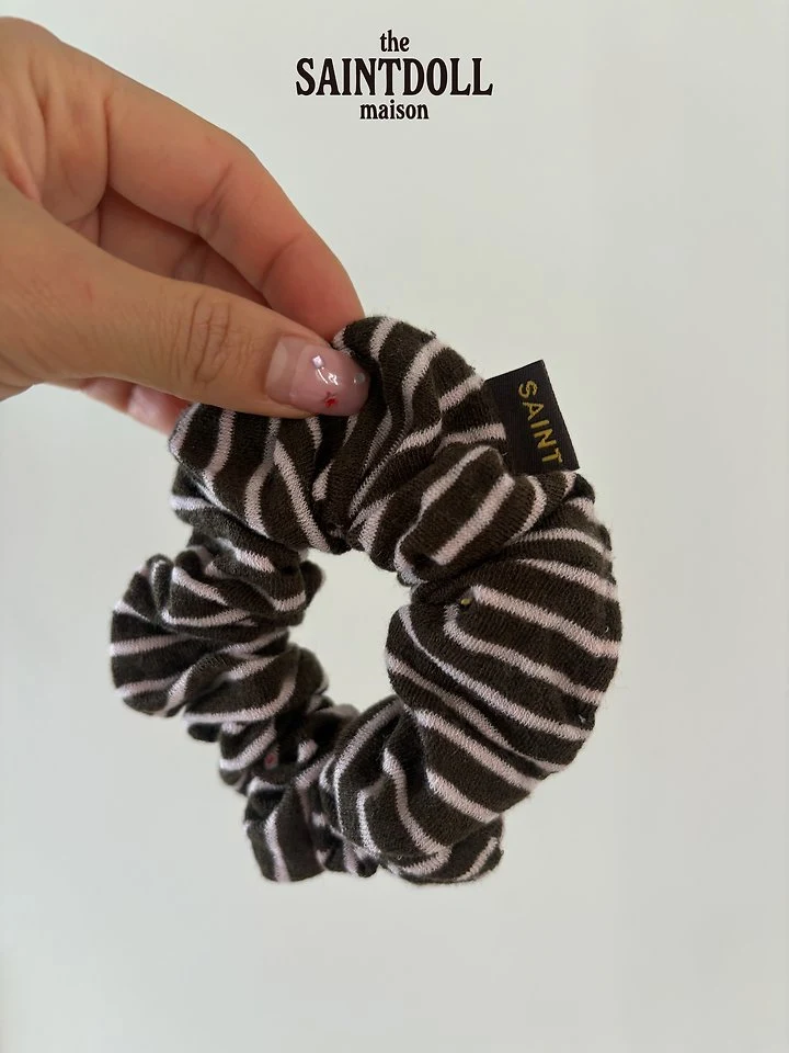 Saint Doll - Korean Children Fashion - #kidzfashiontrend - Pattern Scrunchie - 6