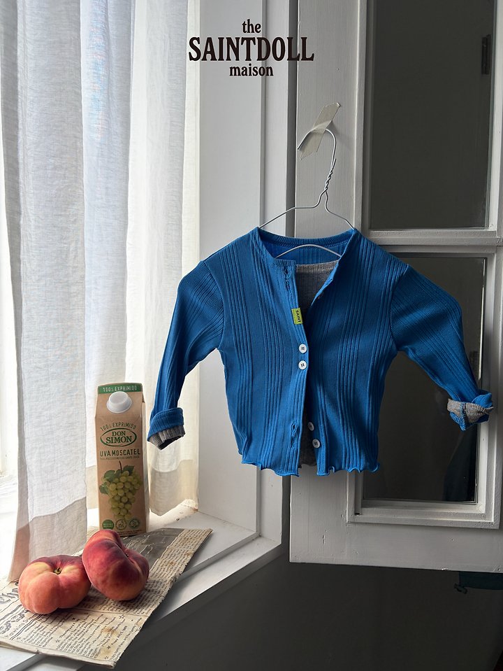 Saint Doll - Korean Children Fashion - #littlefashionista - Button Cardigan - 5