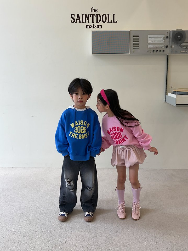 Saint Doll - Korean Children Fashion - #littlefashionista - Maison 2026 Sweatshirt - 7