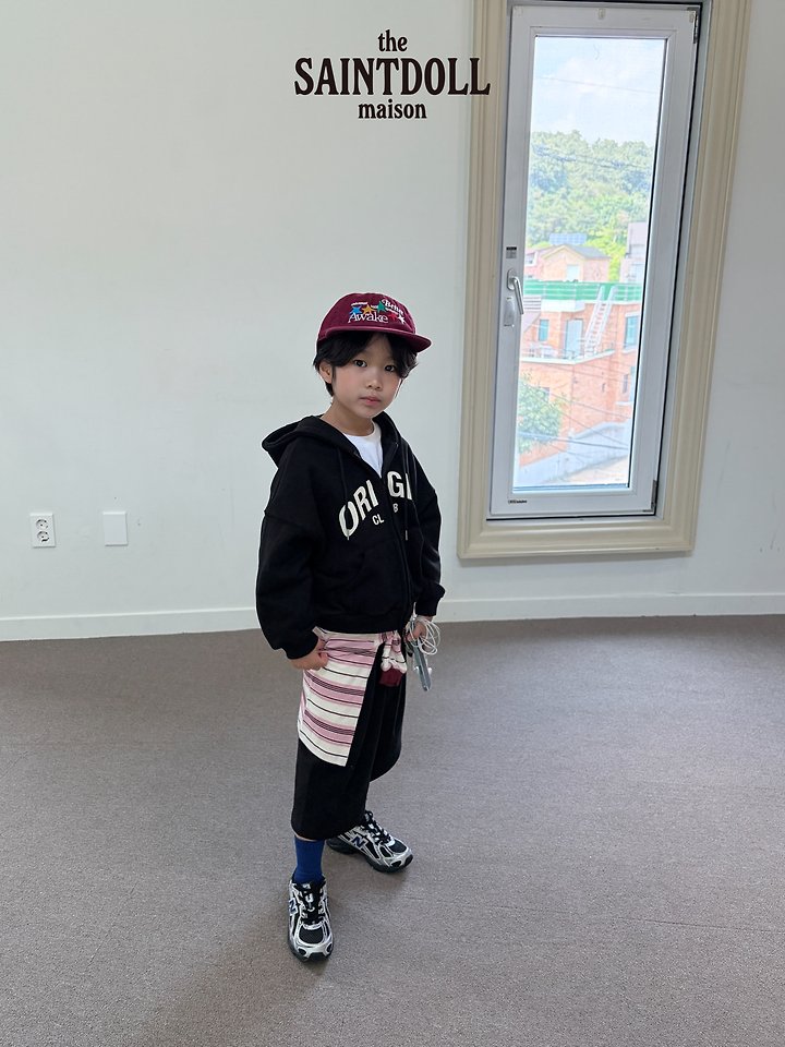 Saint Doll - Korean Children Fashion - #littlefashionista - Autumn Hooded Zip-Up - 11