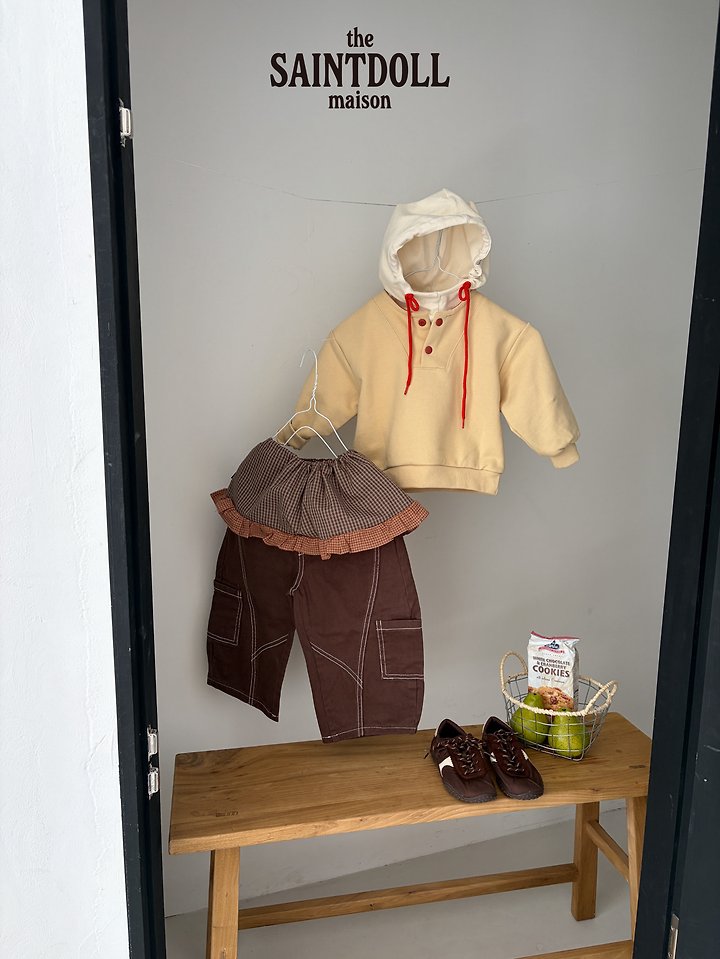 Saint Doll - Korean Children Fashion - #minifashionista - Curved Pants - 5