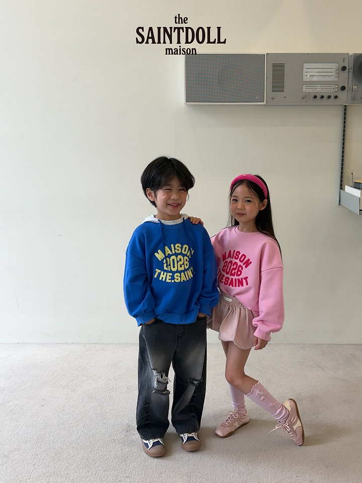 Saint Doll - Korean Children Fashion - #minifashionista - Maison 2026 Sweatshirt - 9