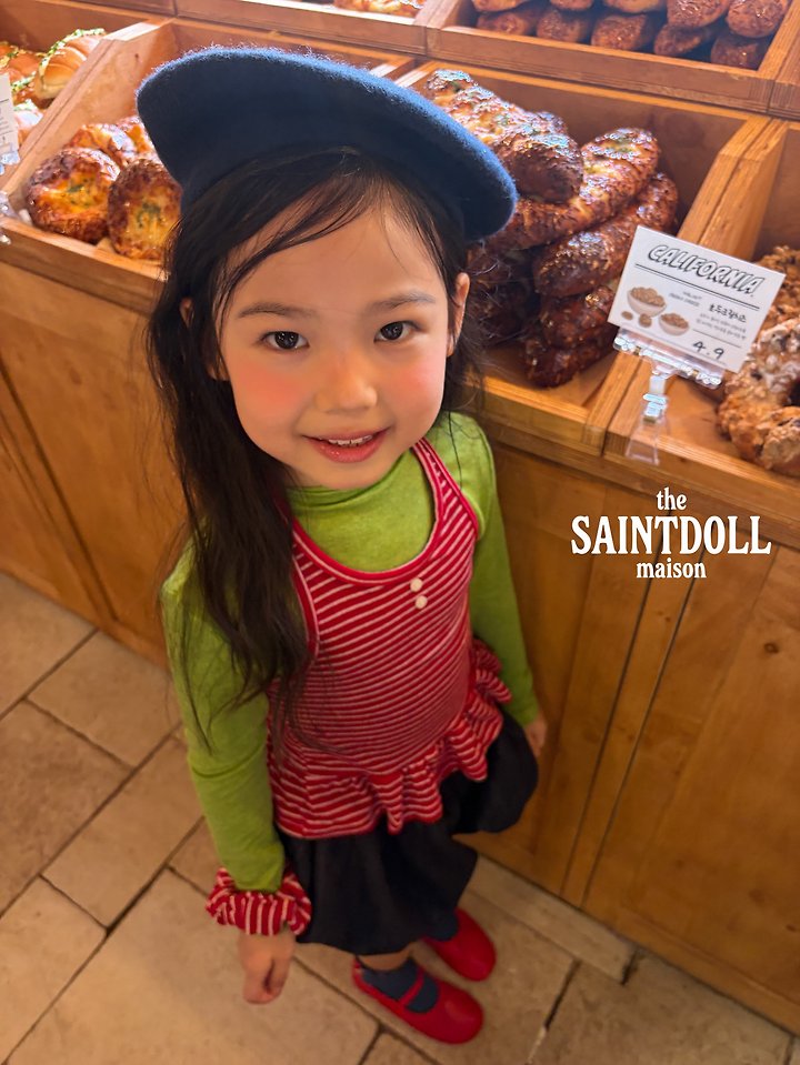 Saint Doll - Korean Children Fashion - #prettylittlegirls - Stripe Button Halter - 11