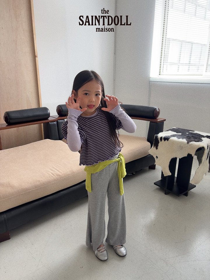 Saint Doll - Korean Children Fashion - #prettylittlegirls - Soft Bootcut Pants - 10