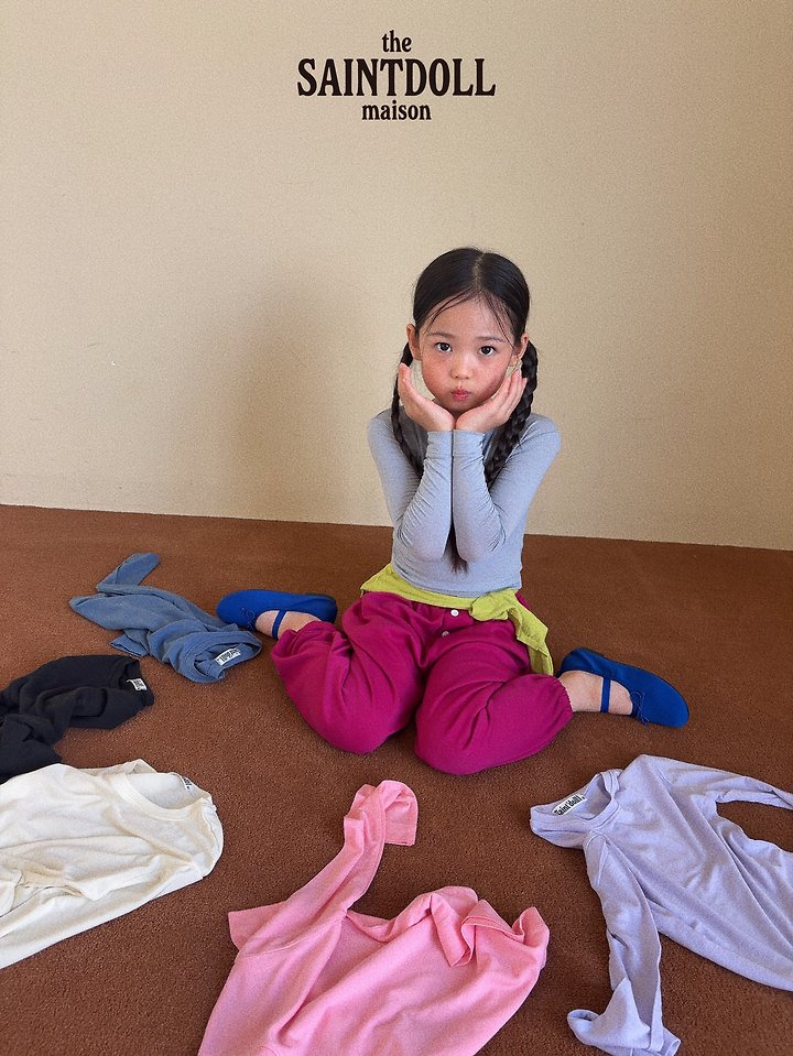 Saint Doll - Korean Children Fashion - #prettylittlegirls - Stretchy Tee - 12
